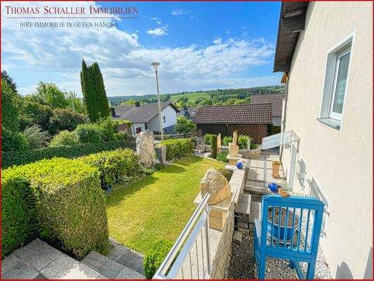 Garten nach Osten / Ausblick