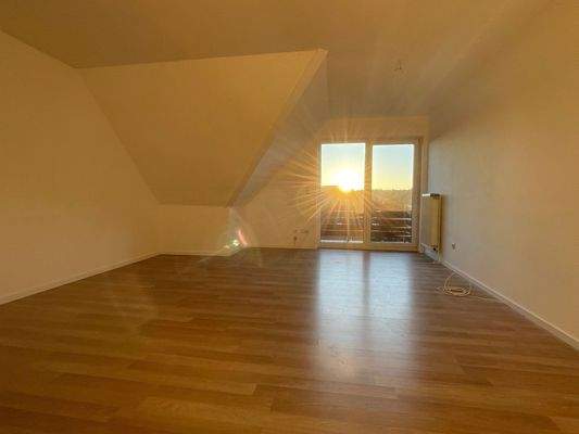 Helles Dachgeschosszimmer