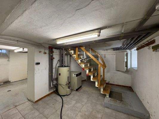 Heizraum im Kellergeschoss
