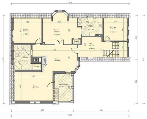 Grundriss - Erdgeschoss