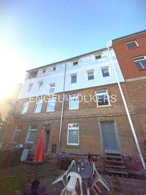 Rückansicht des Hauses