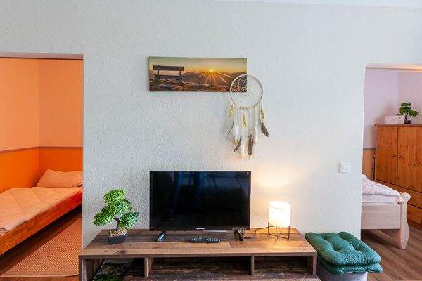 TV im Wohnzimmer