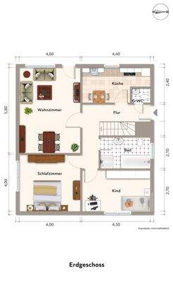 Grundriss Erdgeschoss