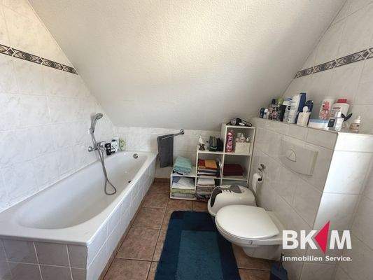 Badezimmer Dachgeschoss