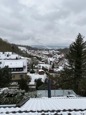 Blick vom Balkon