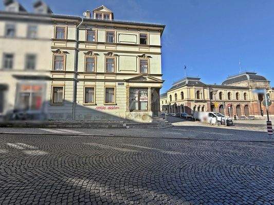 Ansicht von der Straße