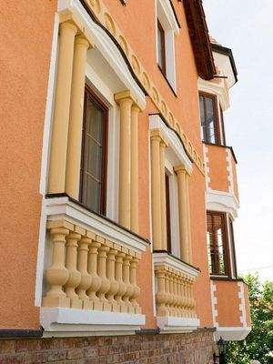 Ansicht Fassaden-Architektur