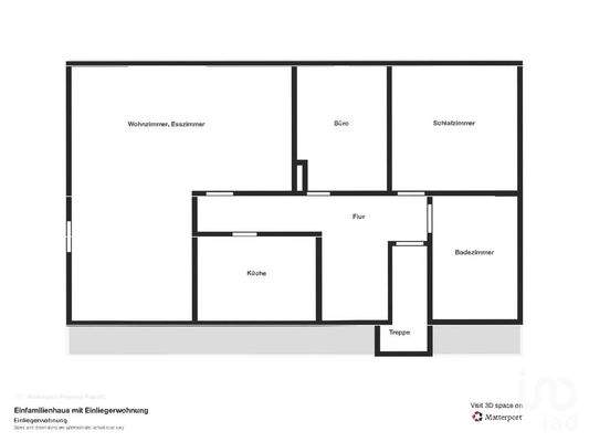 Grundriss Einliegerwohnung