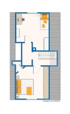 immoGrafik-Grundriss Dachgeschoss