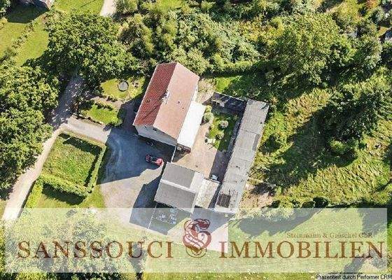 Vogelperspektive Innenhof