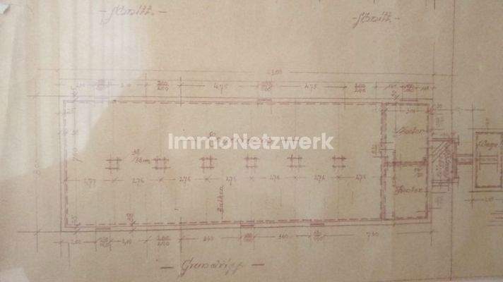 Grundriss Lagerfläche