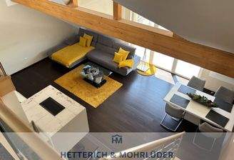 Wohnzimmer und Eßbereich von oben