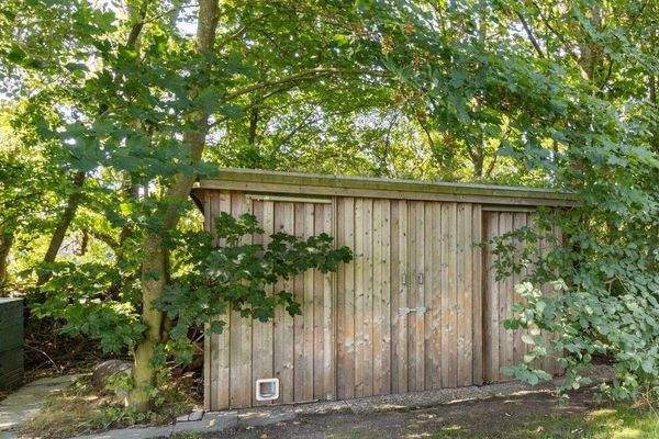 Garage für Aufsitzmäher