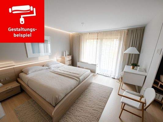 Schlafen  - Gestaltungsbeispiel