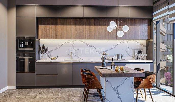 Flats with Investment Opportunity Near the Metro in Ümraniye