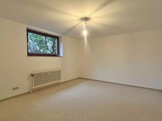 Schlafzimmer im Souterrainbereich