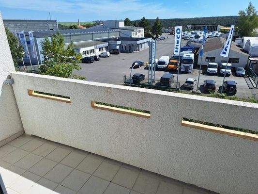 Balkon mit Blick zum GE