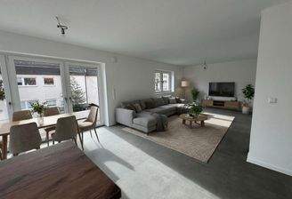 Wohn- & Esszimmer (Möblierung mit KI) 