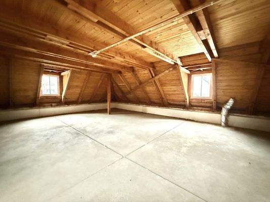 nicht ausgebautes Dachgeschoss