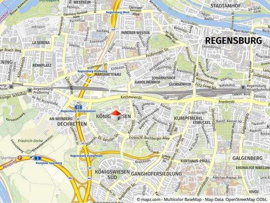 Geolyzer Kartenausschnitt