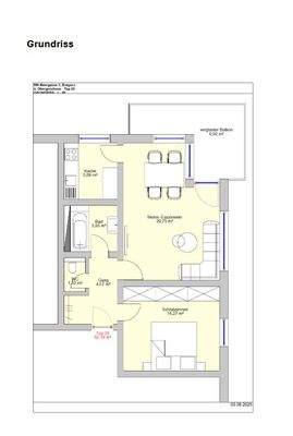Plan Beergasse 3, Top 25, 6900