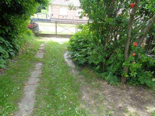 Einfahrt von innen gesehen