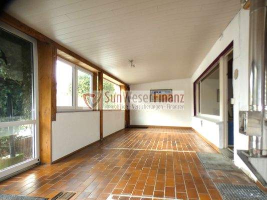 überdachte Terrasse