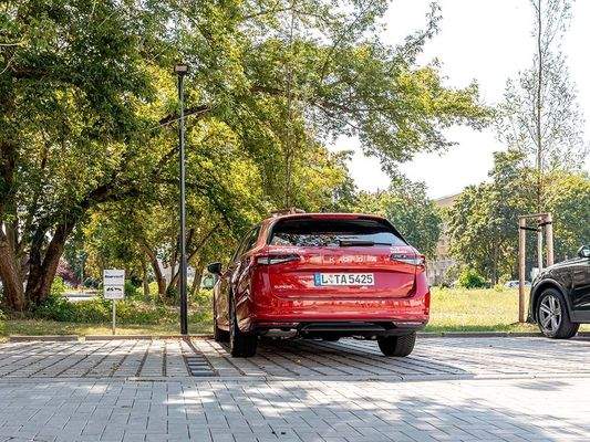 Carsharing-Station im Quartier