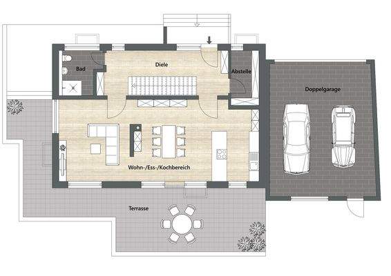 Grundriss Erdgeschoss