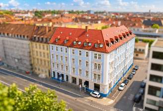 Repräsentatives Gebäudeensemble in der Würzburger Altstadt