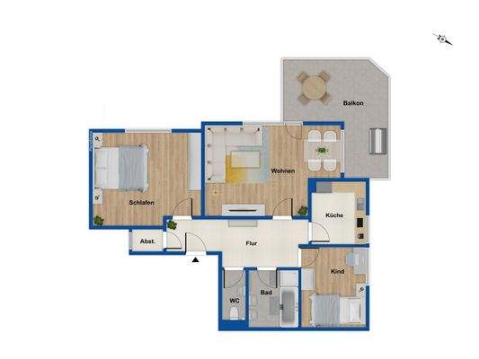 Grundriss Erdgeschoss