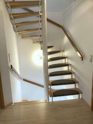 Innentreppe zum Studio