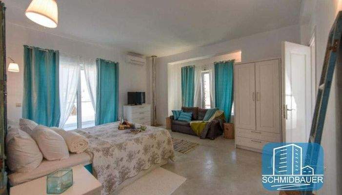 Kreta, Pitsidia: Wunderbare Villa mit Pool und Blick auf die Berge von Psiloritis