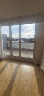 Zugang zur Dachterrasse