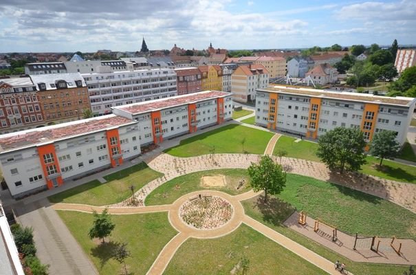 Aussicht in den Innenhof