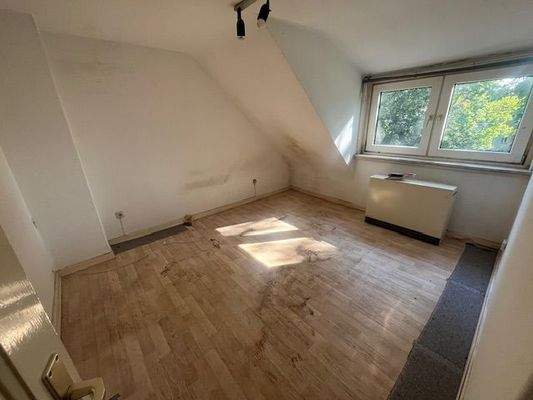 Zimmer vor der Modernisierung