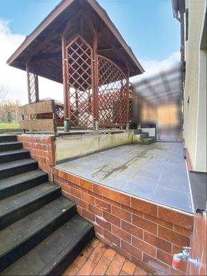 Zugang vom Garten ins Haus