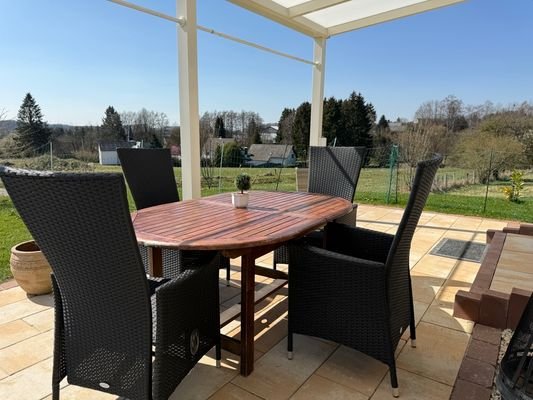 Überdachte Terrasse 