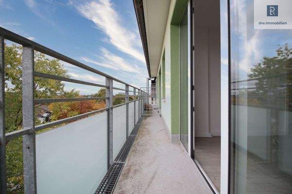 Kleinerer Nord-Ost-Balkon