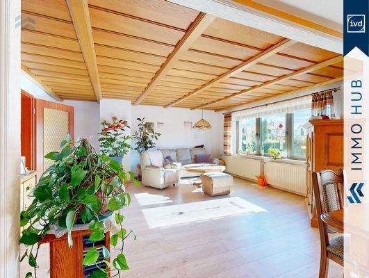 Wohnzimmer vom Essbereich