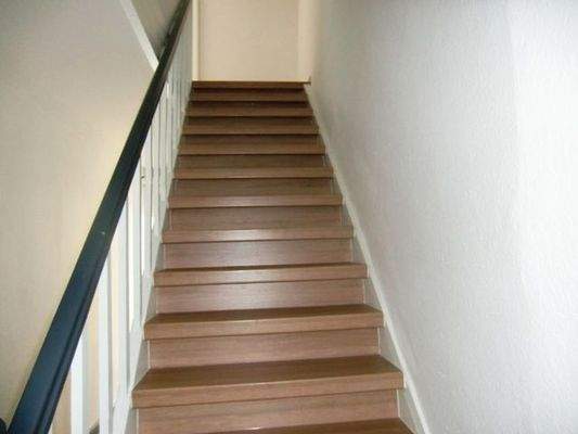 Treppe zur Wohnung