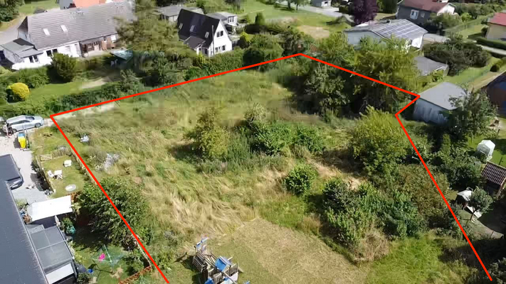 Grundstück Richtung SO