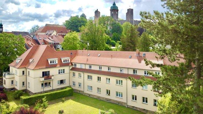 Wohnensemble unterhalb der Burg