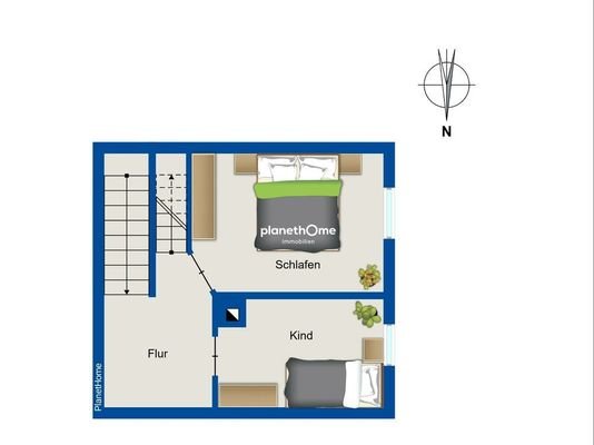 Grundriss Dachgeschoss