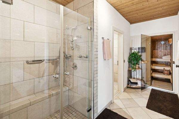 Dusch und Saunaanlage EG am Pool