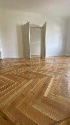 Referenzfoto Eichenholzparkett 