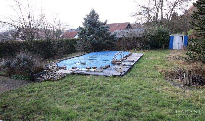 Pool im Garten