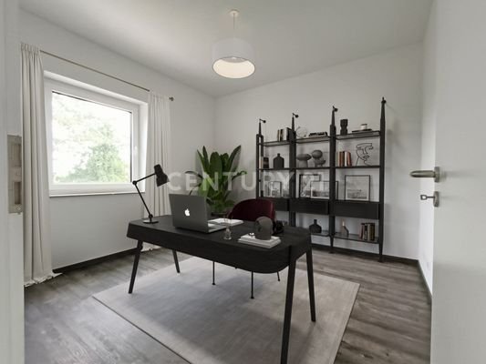 Arbeitszimmer mit Einrichtungsvorschlag