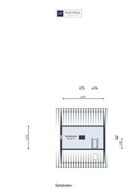 Spitzboden Grundriss
