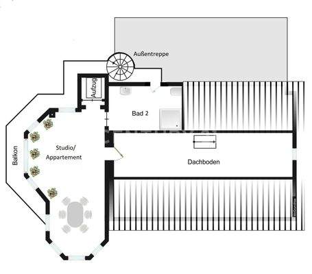 Grundriss Dachgeschoss